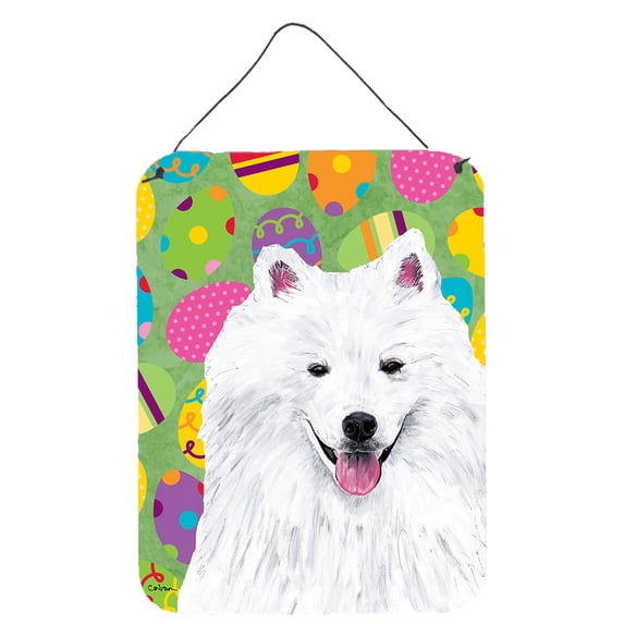 American Eskimo Easter Eggtravaganza Wall or Door Hanging Prints