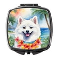 thumbnail image 1 of American Eskimo Luau Compact Mirror 2.75 in x 3 in, 1 of 4