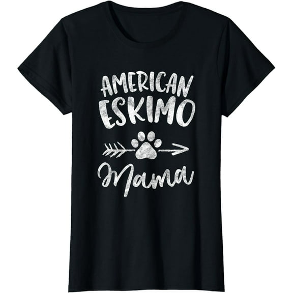 American Eskimo Mama Shirt Spitz Lover Gifts Eskie Dog Mom
