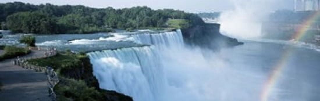 American Falls Niagara Falls NY USA Canvas Art - Panoramic Images (18 x 6)