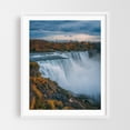 thumbnail image 1 of American Falls - Niagara Falls New York Photography White Framed Wall Art Print 16 x 20 inches, 1 of 3