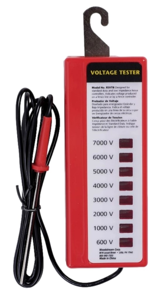 American FarmWorks RSVT8AFW 8Light Electric Fence Voltage Tester