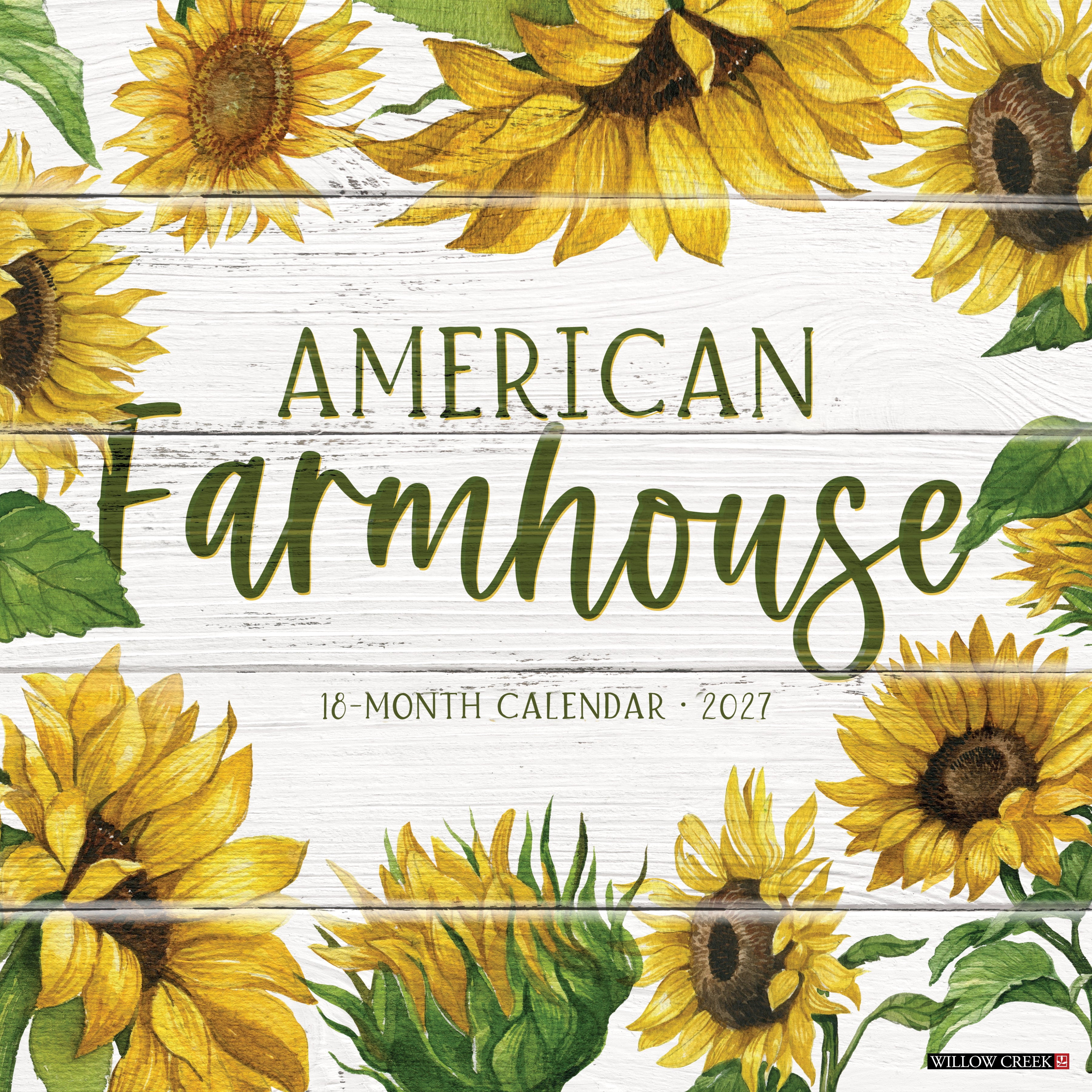 Willow Creek Press, American Farmhouse 2027 Wall Calendar