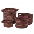 thumbnail image 1 of American Farmhouse Vintage Basket Set, Maroon - 4 Piece, 1 of 1
