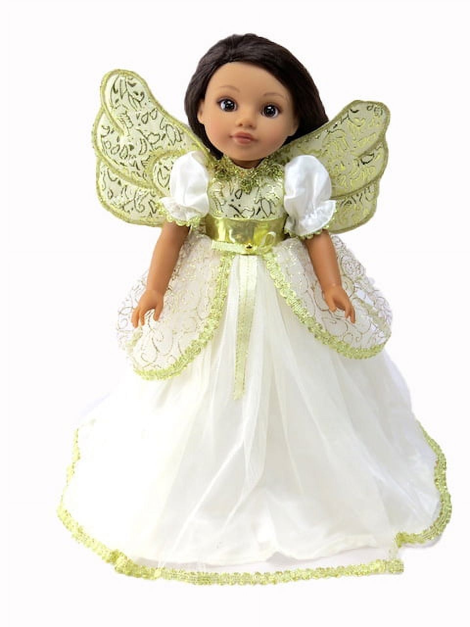 american girl gold dress American Girl Anne Boleyn Doll Dress – CARPATINA DOLLS main image 0