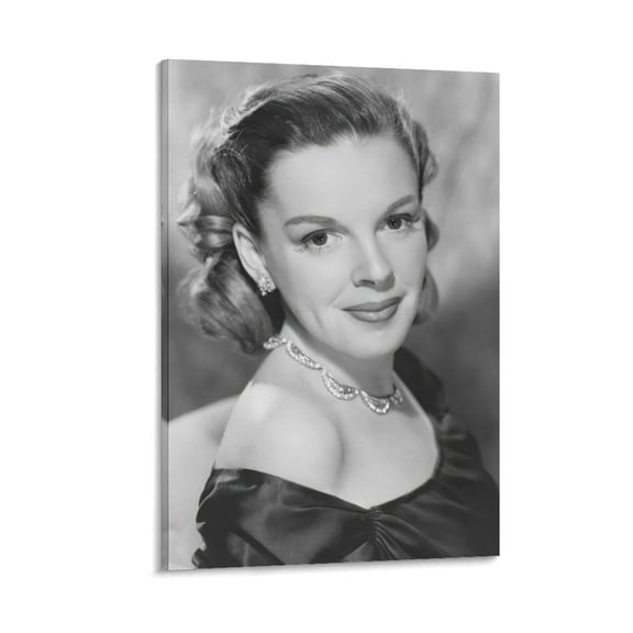 American Female Dancers Judy Garland Retro Poster Wall Art Poster Scroll Canvas Painting Picture Living Room Decor Home 24x36inch(60x90cm)