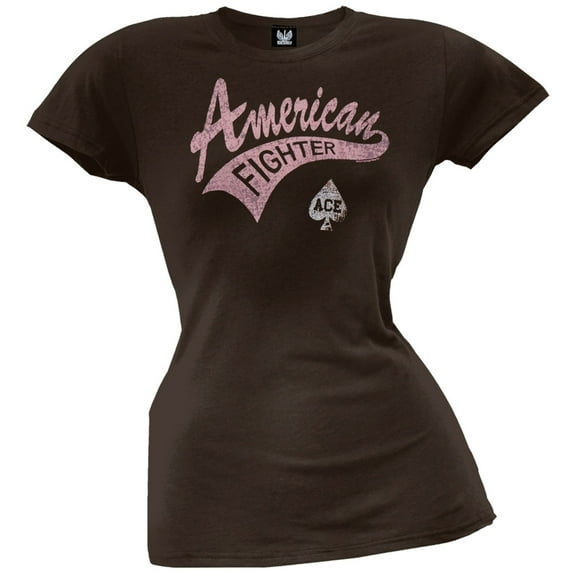 American Fighter - Swoosh Ladies T-Shirt - Medium