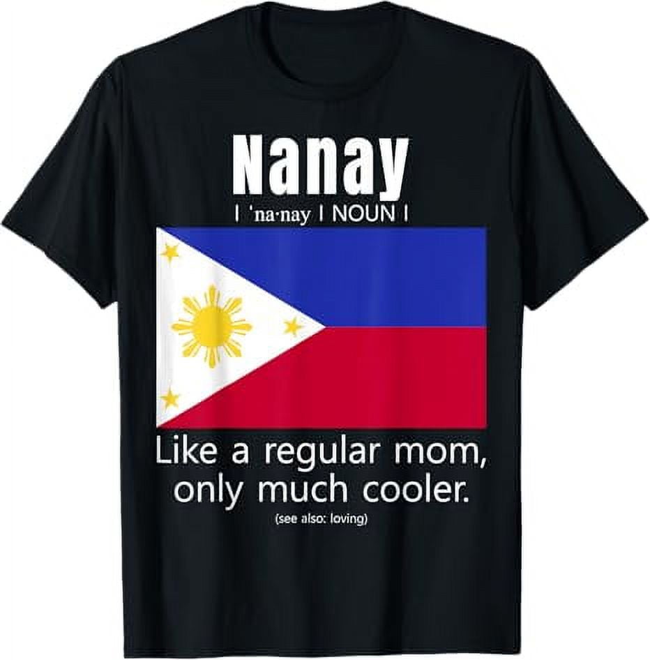 American Filipino Patriot Flag Mothers Day Philippines Mom TShirt