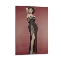 American Film Actress Rita Moreno Poster5 Canvas Wall Art Prints Poster Gifts Photo Picture Painting Posters Room Decor Home Decorative 12x18inch(30x45cm)
