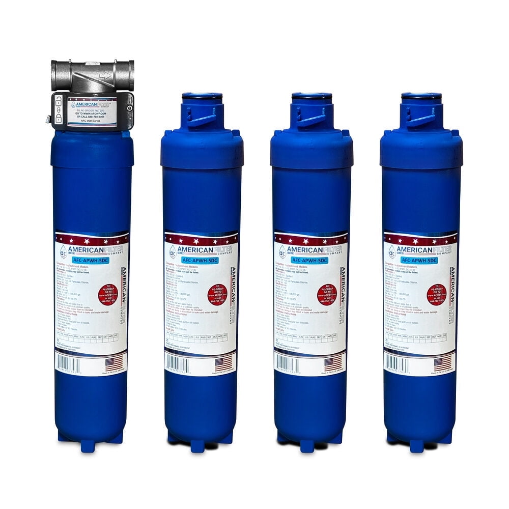 American Filter Company 21" Tall Water Filter System - 4 Pack