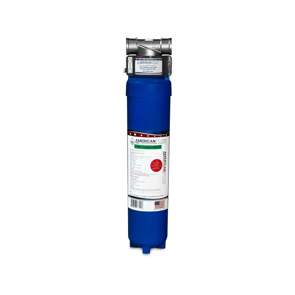 American 21" Tall Blue Water Filter System