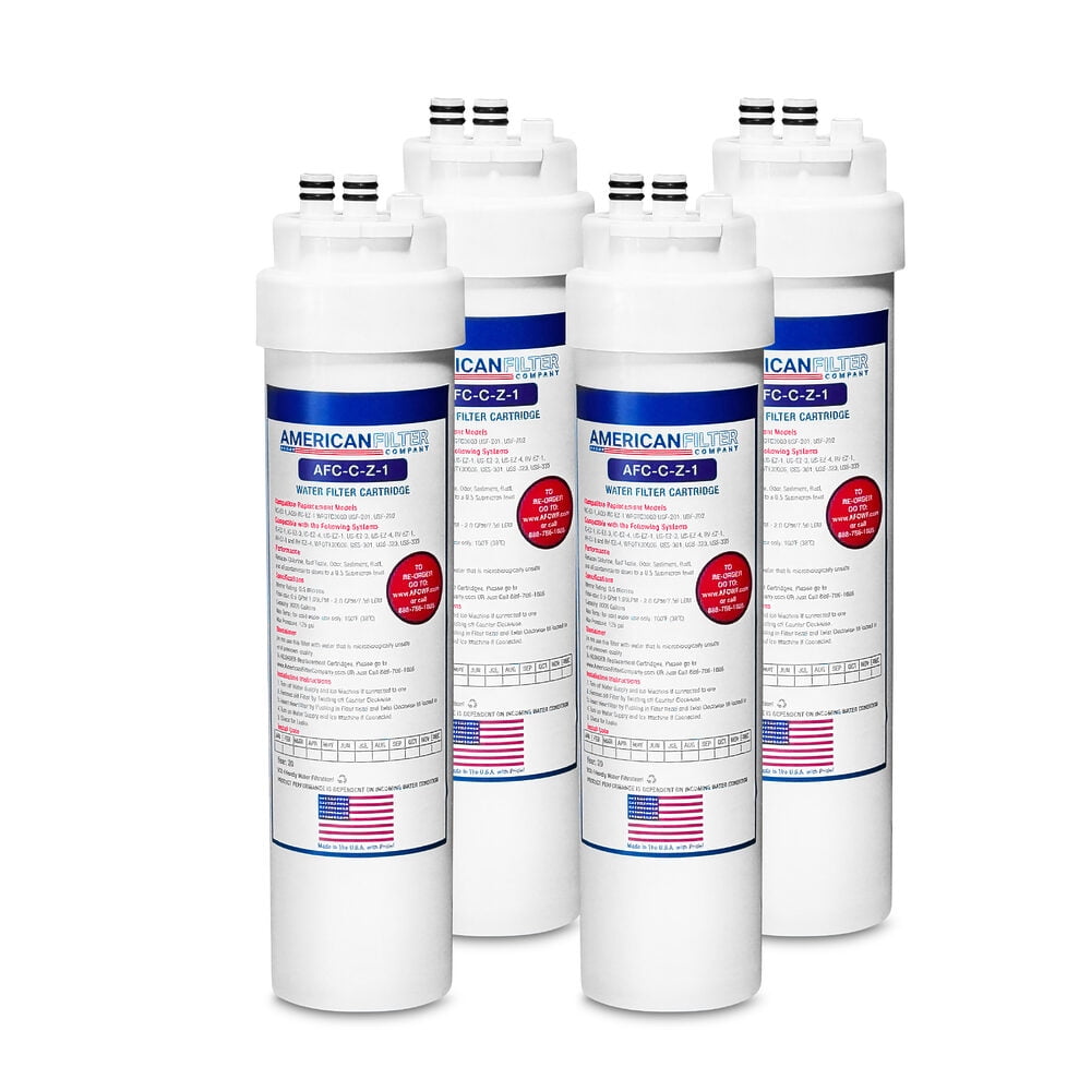 American Filter Company Lead-Free Under Sink Replacement Water Filters