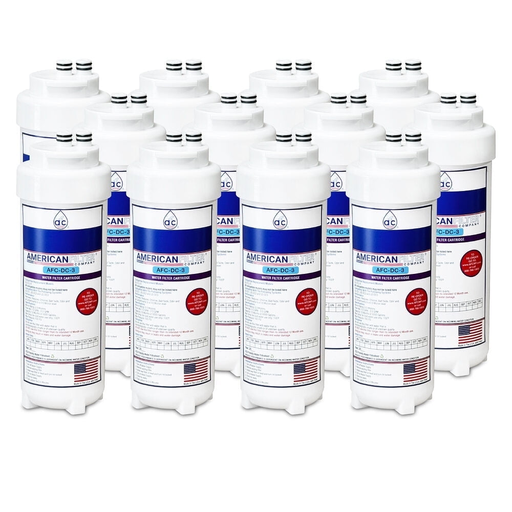 American Filter Company 12-Pack White Water Filter Cartridges