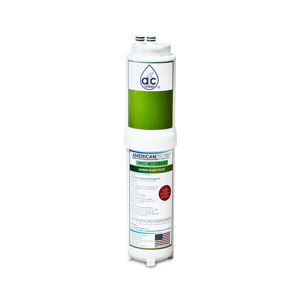 American Filter Company 12-Inch White Carbon Block Water Filter