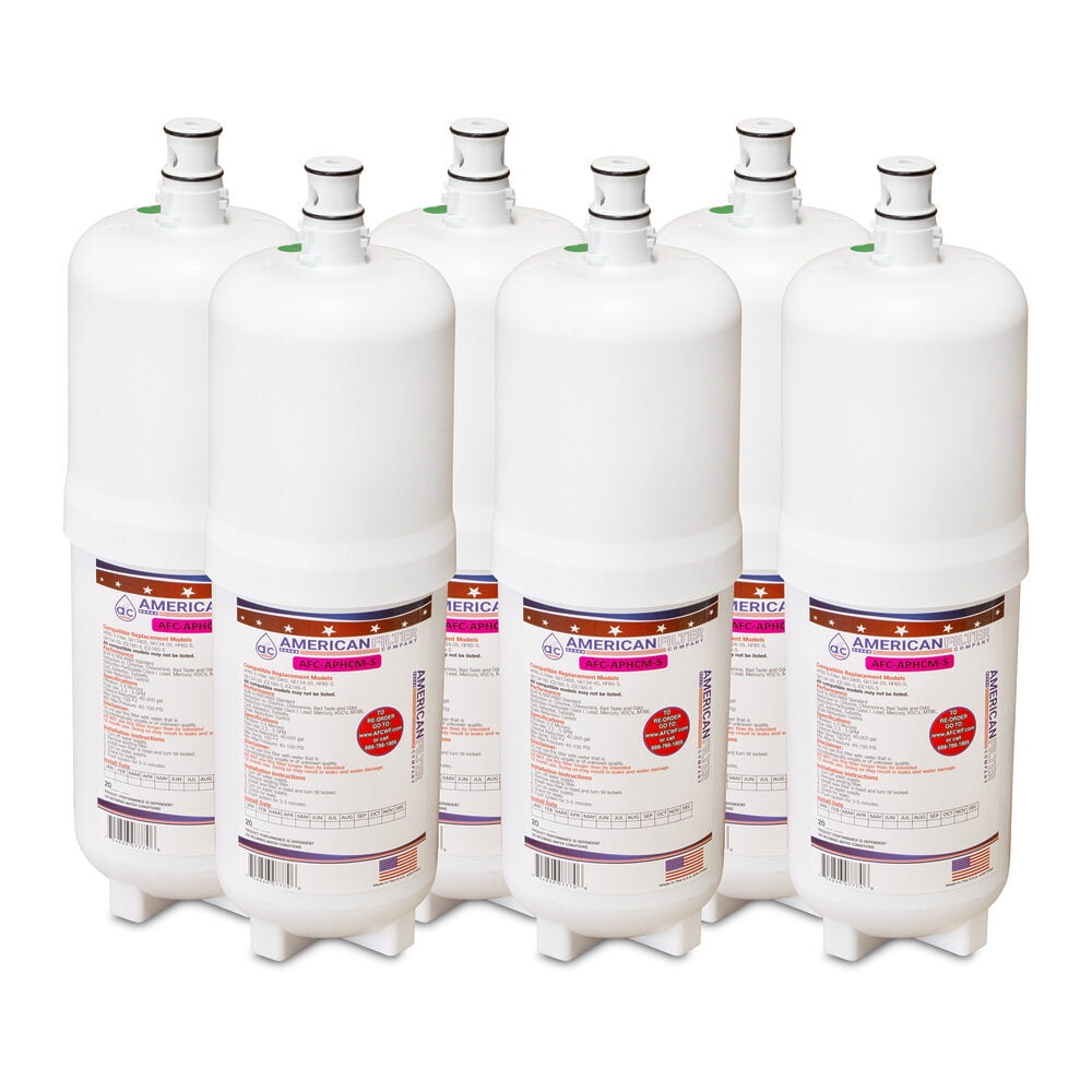 American Filter Company Pack of 6 Water Filters