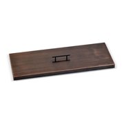 American Fire Glass 30" Cover for OB-SS-AFPP-30 Fire Pit Pan - Oil Rubbed Bronze