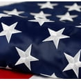 thumbnail image 1 of American Flag 10x15 ft: Longest Lasting US Flag, Durable Nylon, Embroidered Stars, Sewn Stripes, Brass Grommets, UV Protection Perfect for Outdoors!, 1 of 5