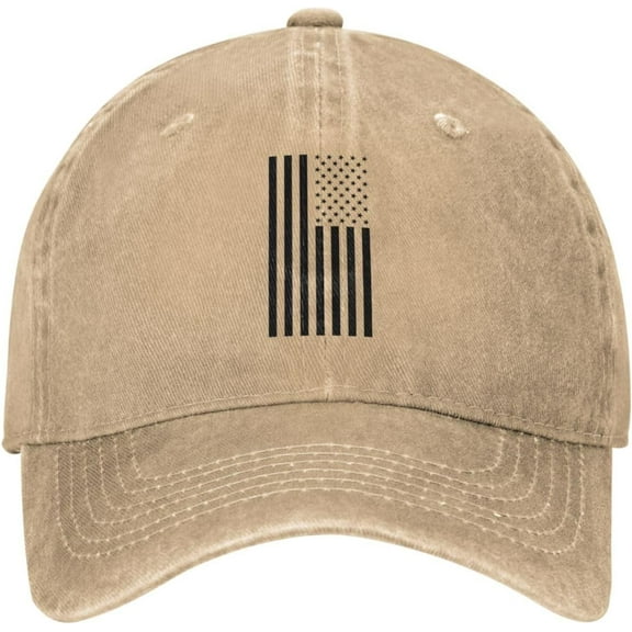 American Flag 2 Cowboy Hat Men Vintage Baseball Cap Summer Sun Hat Gift Women Trucker Hat Dad Hat Black