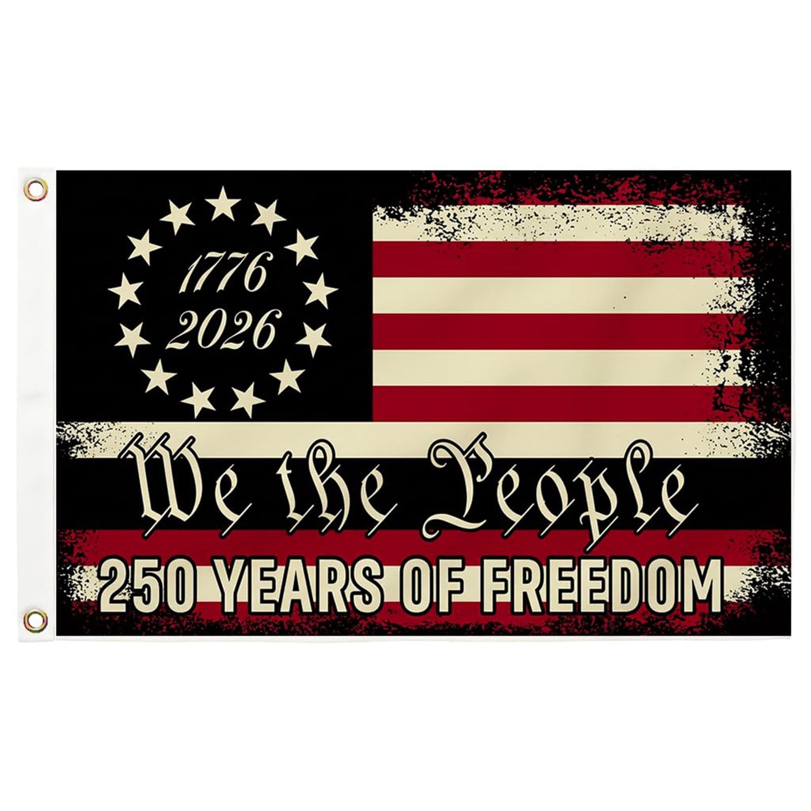 American Flag 250 Year Anniversary 1776-2026 Patriotic Outdoor