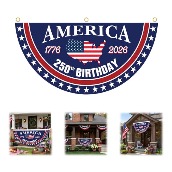 American Flag 35x18 inches , US Flags USA High Wind with Embroidered Stars, Sewn Stripes, Brass Grommets, Durable USA Flag for Outdoor Use,1PCS