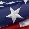 thumbnail image 1 of American Flag 3x5 Ft, USA US Flags Outdoor,220D Oxford Nylon, Heavy Duty Durable, Embroidered Stars, Sewn Stripes and Brass Grommets, 1 of 10
