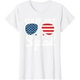 thumbnail image 1 of American Flag 4th Of July 4th Of July Squad T-Shirt, 1 of 3