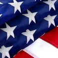 thumbnail image 1 of American Flag 5x8 FT Outdoor Heavy Duty - American Flags 5x8 for Outside, US USA Flag 5x8 Outdoor with Embroidered Stars, Brass Grommets, Sewn Stripes (American Flag 5x8 FT), 1 of 10