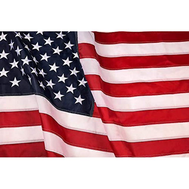 American Flag 8x12 ft Longest Lasting US Flag Made from Nylon