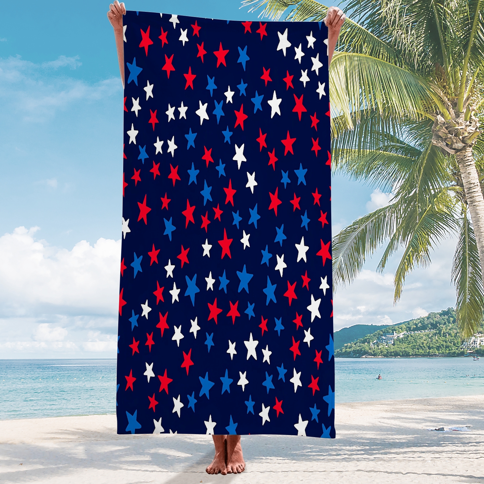 American Flag Adult Beach Towels 4th of july Xl Beach Towels