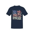 thumbnail image 1 of American Flag Alteration Art Women's T-shirt, 1 of 3