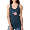 thumbnail image 1 of American Flag  Art Racerback Tank Women -Image by Shutterstock, Female Small, 1 of 4