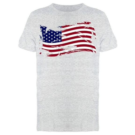 American Flag, At Top T-Shirt Men -Image by Shutterstock, Male XX-Large