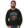 thumbnail image 1 of American Flag Bald Eagle Western Sweatshirt for Men or Women Brisco Brands S, 1 of 6