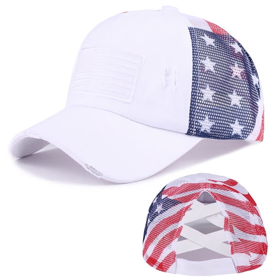 American Flag Baseball Cap Fourth of July Hat Outdoor Beach Sun Protection Patriotic Hat Red White Blue Baseball Hat Patriotic Baseball Cap Patriotic Festival Party