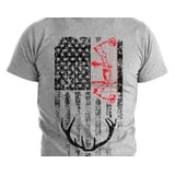 American Flag Bow Hunting Archery Graphic Men's T-Shirt Assorted Colors ...