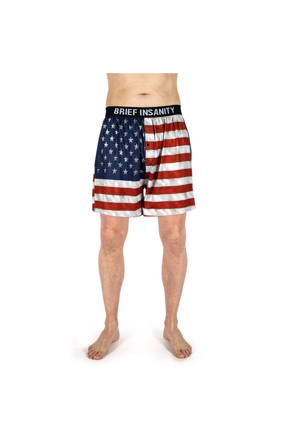 American Flag Boxer Shorts