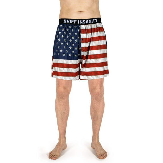 American Flag Boxer Shorts