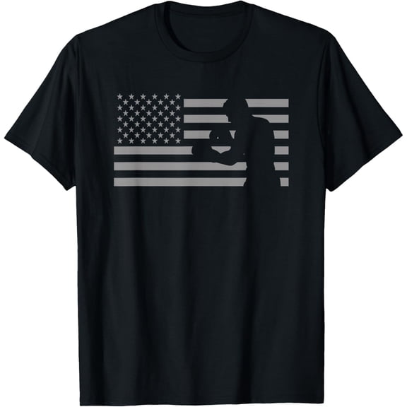 American Flag Boxer T Shirts - Boxing T-Shirt