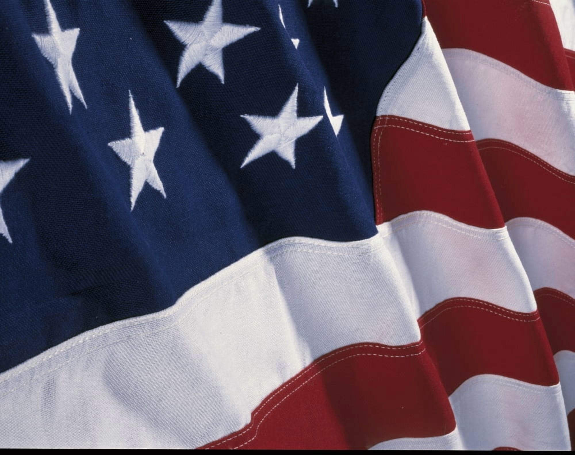 American Flag Canvas Art - Panoramic Images (12 x 36)