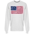 thumbnail image 1 of American Flag, Cool Design Sweatshirt Men -Image by Shutterstock, Male Medium, 1 of 2