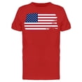 thumbnail image 1 of American Flag. Cool Design T-Shirt Men -Image by Shutterstock, Male Large, 1 of 2
