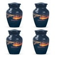 thumbnail image 1 of American Flag Cremation Urns For Women - Burial Urn For Human Ashes Adult man 3 Inch 4 Pcs, 1 of 2
