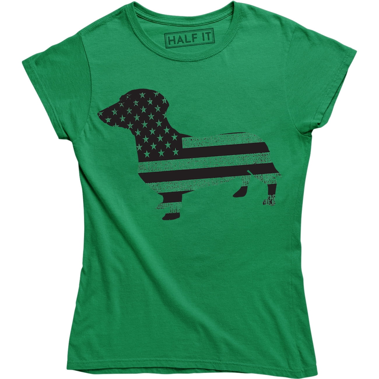 T-shirt Femme 'I Love Wieners' Avec Teckel - Manches Longues Gris - Taille XL - Neuf Sans étiquette