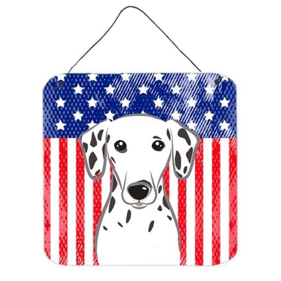 American Flag & Dalmatian Wall or Door Hanging Prints