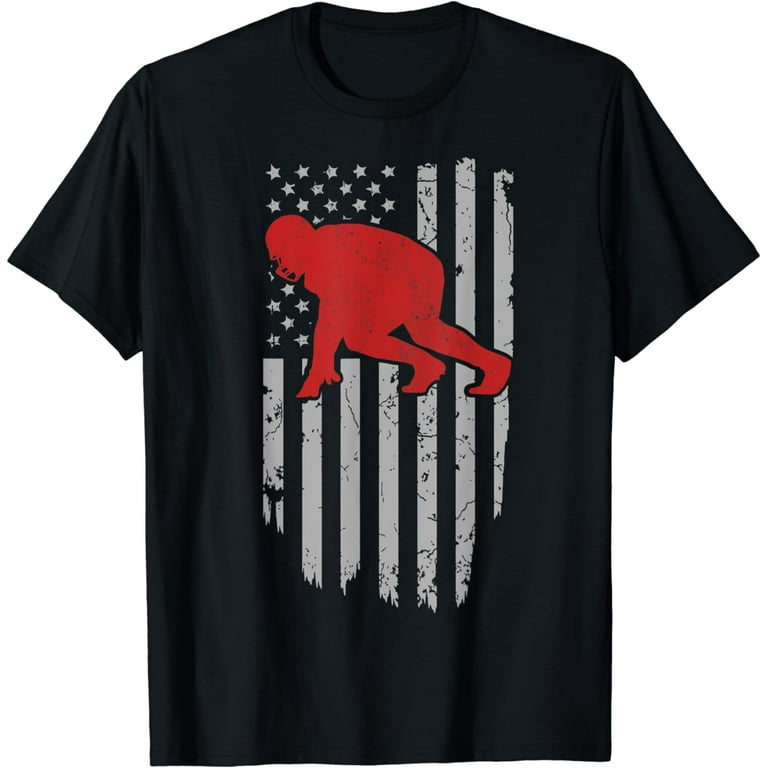 Lineman Flag For Men T-Shirt Lineman Flag For Men T-Shirt