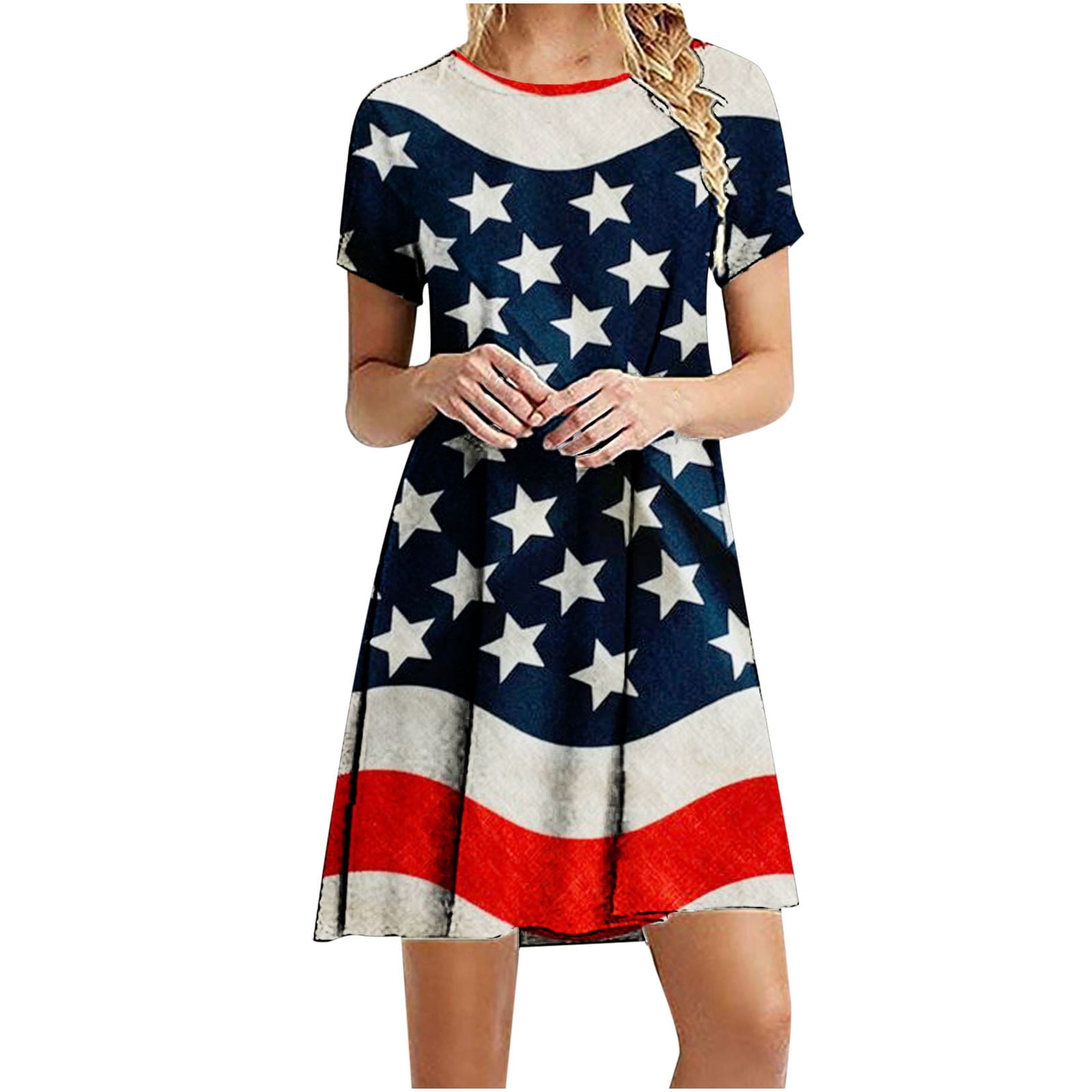 American Flag Party Dress