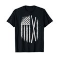 thumbnail image 1 of American Flag Drumsticks USA Drummers Vintage Drum Sticks T-Shirt, 1 of 3