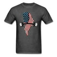 thumbnail image 1 of American Flag Dumbbells - Unisex Classic T-Shirt, 1 of 10