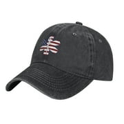 American Flag EMS Star of Life EMT Paramedic Medic Men Women Baseball Cap Classic Washed Adjustable Hat Dad Trucker Hat for All Seasons