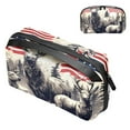 thumbnail image 1 of American Flag Electronic Organizer Travel Case - Oxford Cloth Waterproof Travel Organizer for Computer Cable and Gadgets Storage, 1 of 6